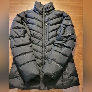 Eddie Bauer Black Down Puffer Jacket – PS, Hoodless